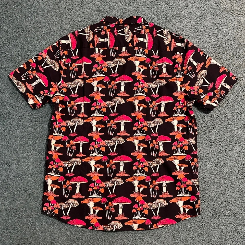 Mushrooms Short Sleeve Shirt and Shorts Set - Picture 6 of 8